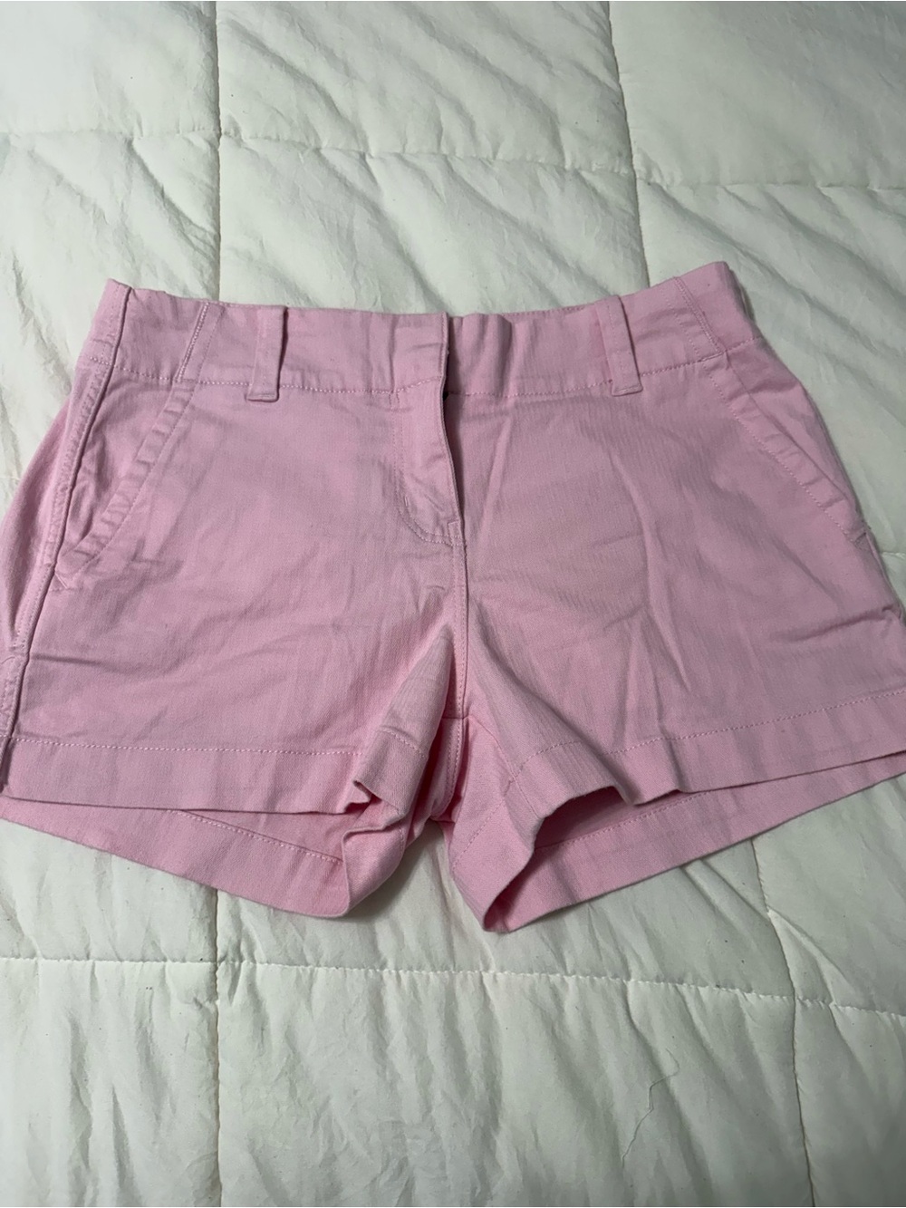🐳Vineyard Vines Pink High-Waist Cotton Shorts
